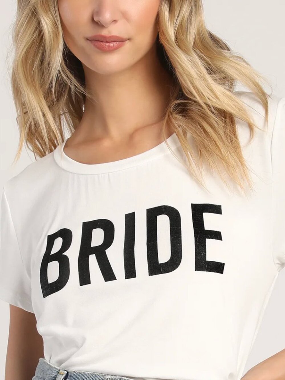Lulus Bride to Be White Tee